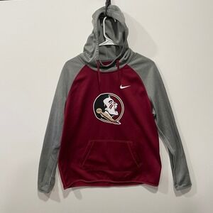 Nike Therma-FIT Florida State Seminoles Hoodie Pullover Men's Large‎ FSU